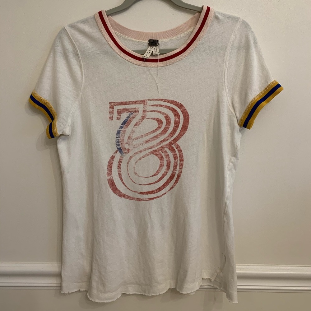 Free people graphic tee